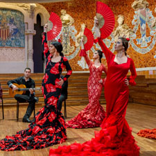 flamenco show at the Palau de la Música Catalana in Barcelona