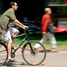 Getting around by bike