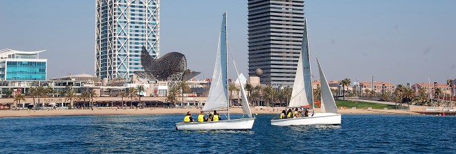 people sailing