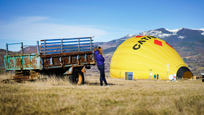 La Cerdanya, Globus. Barcelona