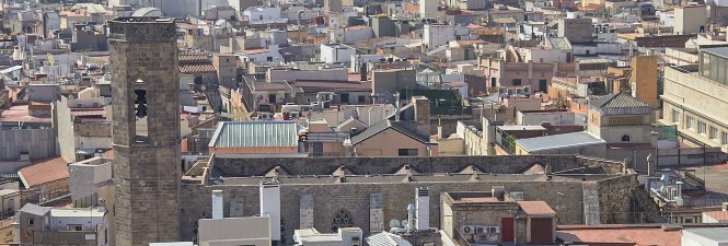 Bell tower of Basílica Sants Just i Pastor