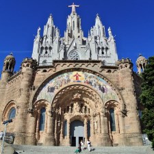 Sacred Heart of Jesus Church of atonement on Tibidabo