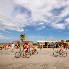 bike tour of Barceloneta