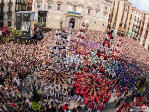 Castellers. La Mercè festival